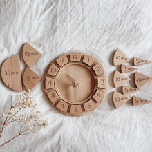 Load image into Gallery viewer, Wooden Clock
