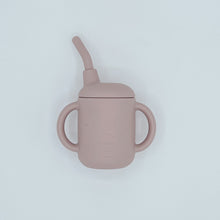 Load image into Gallery viewer, Silicone Sippy Cup with Straw
