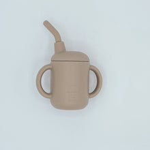 Load image into Gallery viewer, Silicone Sippy Cup with Straw
