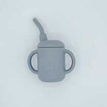 Load image into Gallery viewer, Silicone Sippy Cup with Straw
