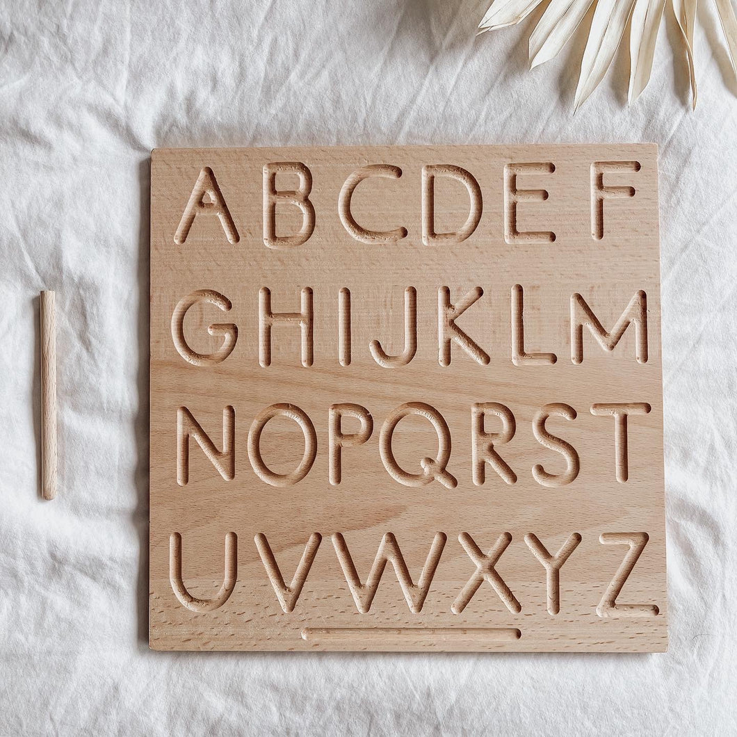 Wooden Tracing Board - Alphabet – Remarkable Play
